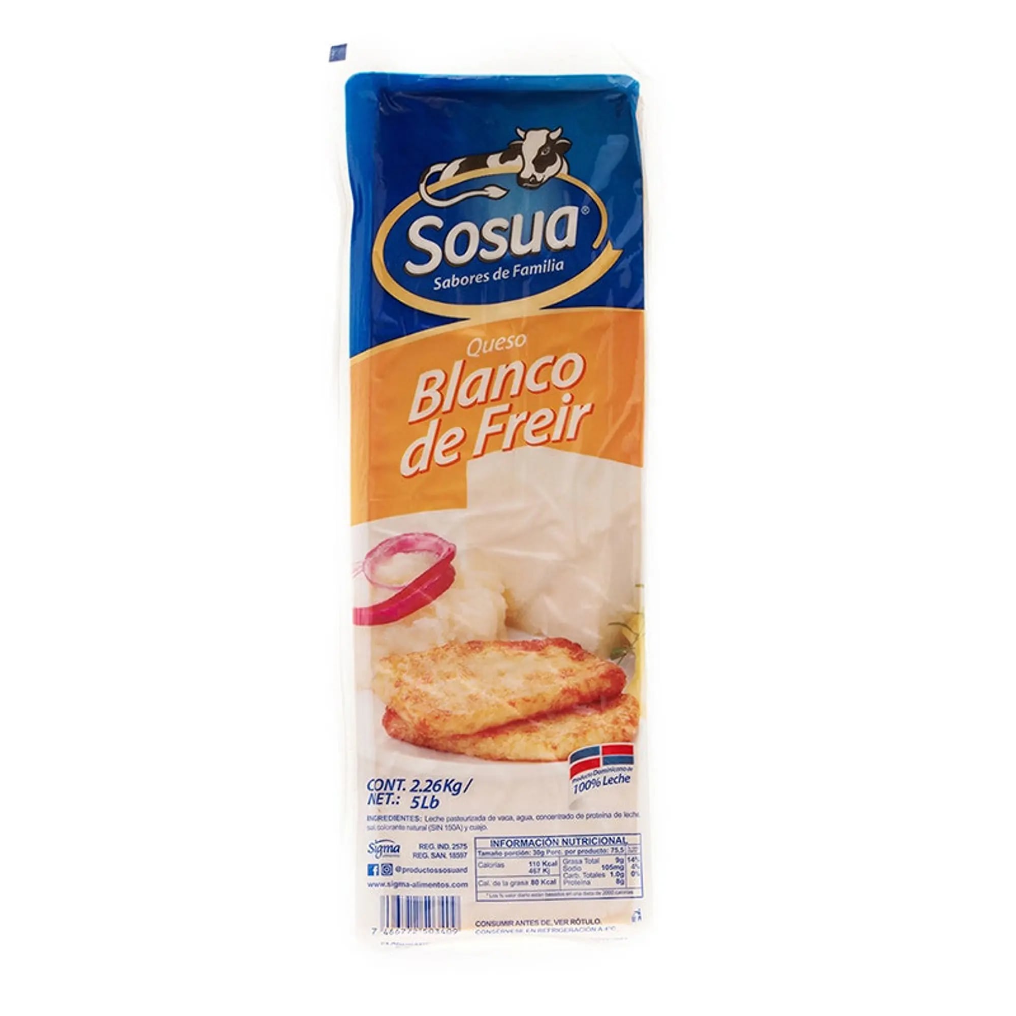 Fresh white cheese